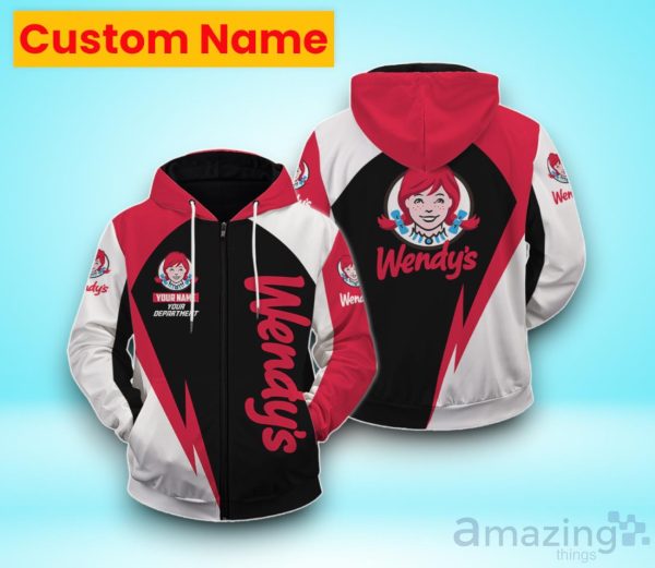 Wendy's 3D All Over Print Shirt Custom Name Great Gift For Men Women Product Photo 2