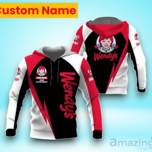 Wendy's 3D All Over Print Shirt Custom Name Great Gift For Men Women Product Photo 3