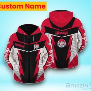 Wendy's 3D All Over Print Shirt Custom Name Great Style For Men Women Product Photo 2
