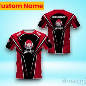 Wendy's 3D All Over Print Shirt Custom Name Impressive Style For Men Women image Wendy's 3D All Over Print Shirt Custom Name Impressive Style For Men Women Product Photo 2