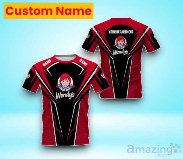 Wendy's 3D All Over Print Shirt Custom Name Impressive Style For Men Women Product Photo 2