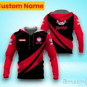 Wendy's 3D All Over Print Shirt Custom Name Special Gift For Men Women image Wendy's 3D All Over Print Shirt Custom Name Special Gift For Men Women Product Photo 2