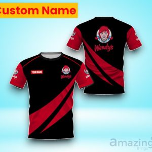 Wendy's 3D All Over Print Shirt Custom Name Special Gift For Men Women image Wendy's 3D All Over Print Shirt Custom Name Special Gift For Men Women Product Photo 3