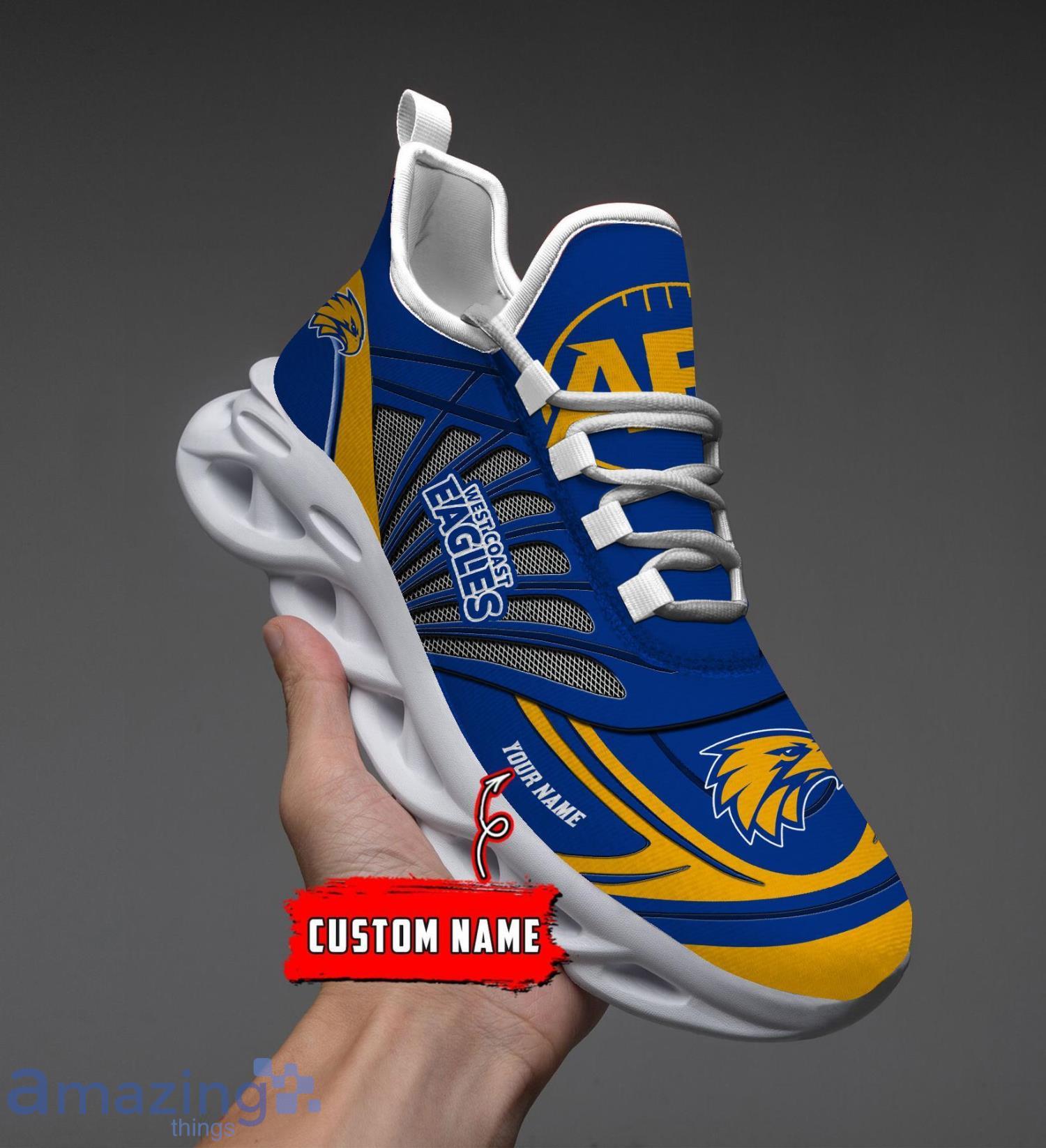 West Coast Eagles Personalized Name Max Soul Shoes Team Shoes image West Coast Eagles Personalized Name Max Soul Shoes Team Shoes Product Photo 1
