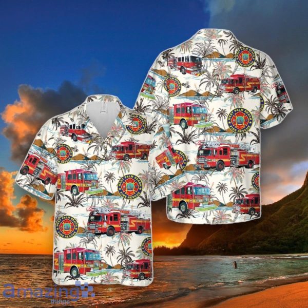 West Palm Beach Fire Rescue Hawaiian Shirt Special Gift For Men And Women Product Photo 1