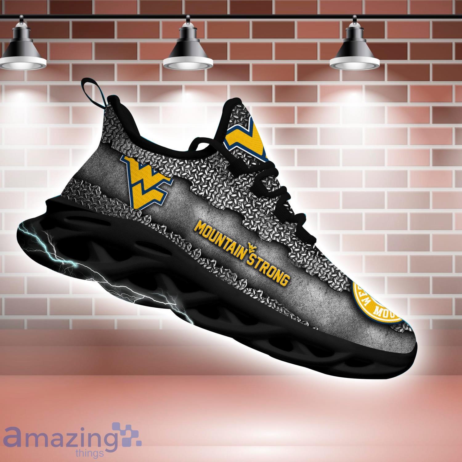West Virginia Mountaineers Best Gift Running Max Soul Shoes Sneakers For Men And Women image West Virginia Mountaineers Best Gift Running Max Soul Shoes Sneakers For Men And Women Product Photo 1