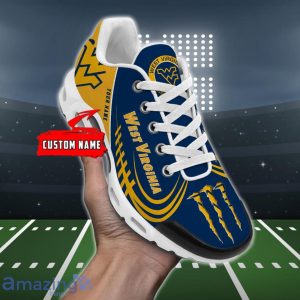 West Virginia Mountaineers Custom Name NCAA TN Air Cushion Shoes Product Photo 1