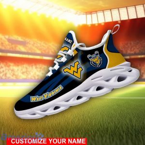 West Virginia Mountaineers Team Shoes Sneakers Personalized Name Max Soul Shoes Men Women Shoes Product Photo 2