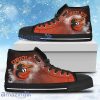 White Smoke Vintage Baltimore Orioles High Top Shoes For Men And Women