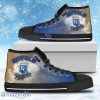 White Smoke Vintage Kansas City Royals High Top Shoes For Men And Women