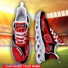 Wisconsin Badgers Team Shoes Sneakers Personalized Name Max Soul Shoes Men Women Shoes