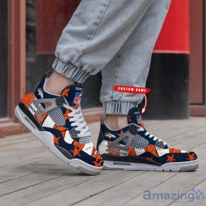 Personalized Name Denver Broncos Personalized Air Jordan 4 Shoes Trending Men Women Sneakers New Design image Personalized Name Denver Broncos Personalized Air Jordan 4 Shoes Trending Men Women Sneakers New Design Product Photo 2