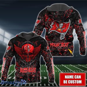 Tampa Bay Buccaneers NFL 3D Shirt Hoodie Custom Name For Fans Product Photo 4