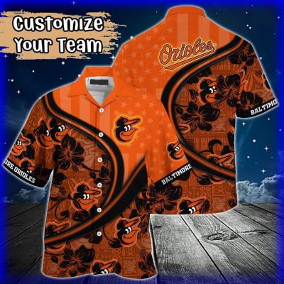 Custom Name 2024 MLB Baltimore Orioles Hawaiian Shirt Summer Symphony For Fans