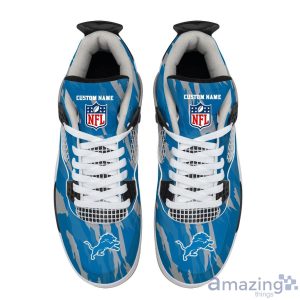 Personalized Name Detroit Lions Personalized Air Jordan 4 Shoes Trending Men Women Sneakers Men Women Sport Gift Product Photo 4