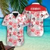 AFC Bournemouth Lily And Hibicus Flower Pattern Tropical Hawaiian Shirt Men Women Beach Shirt