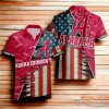 Alabama Crimson Tide American Flag Hawaiian Shirt 3D For Men Women