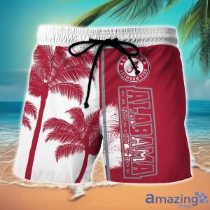 Alabama Crimson Tide Hawaiian Shirt And Shorts Set Custom Name Summer Vacation Shirt NCAA1 Fans Product Photo 2