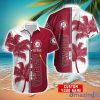 Alabama Crimson Tide Hawaiian Shirt And Shorts Set Custom Name Summer Vacation Shirt NCAA1 Fans