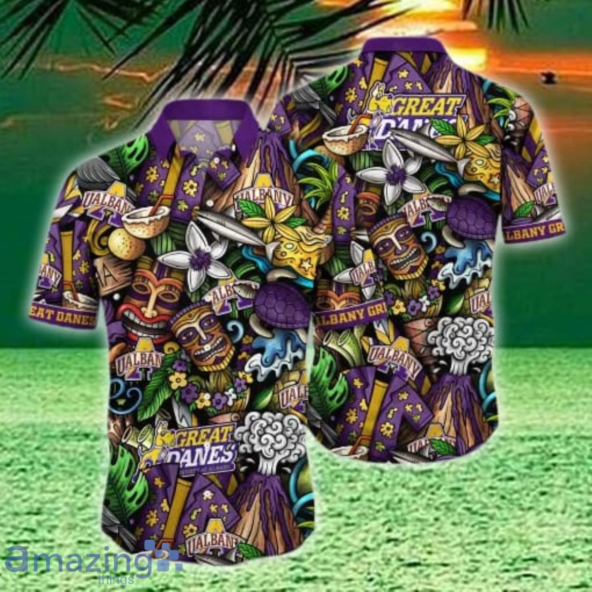 Albany Great Danes Flower Hawaii Shirt Style Gift For Men Women image Albany Great Danes Flower Hawaii Shirt Style Gift For Men Women Product Photo 1
