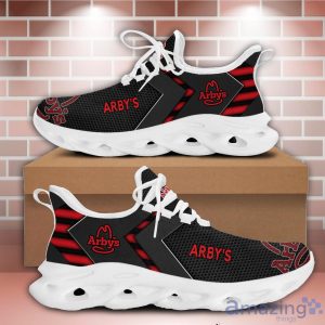 arby's Max Soul Shoes Sport Running Sneakers Nice Gift For Men And Women Black Red Product Photo 2