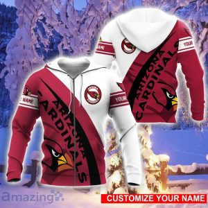 Arizona Cardinals 3D Hoodie All Over Printed Personalized Name Casual Hoodie Sport Fans Product Photo 1