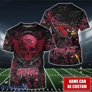 Arizona Cardinals NFL 3D Shirt Hoodie Custom Name For Fans Product Photo 3