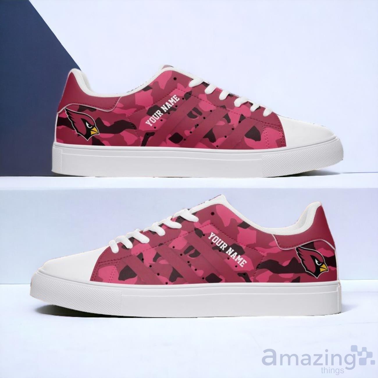Arizona Cardinals Personalized Skate Shoes image Arizona Cardinals Personalized Skate Shoes Product Photo 1