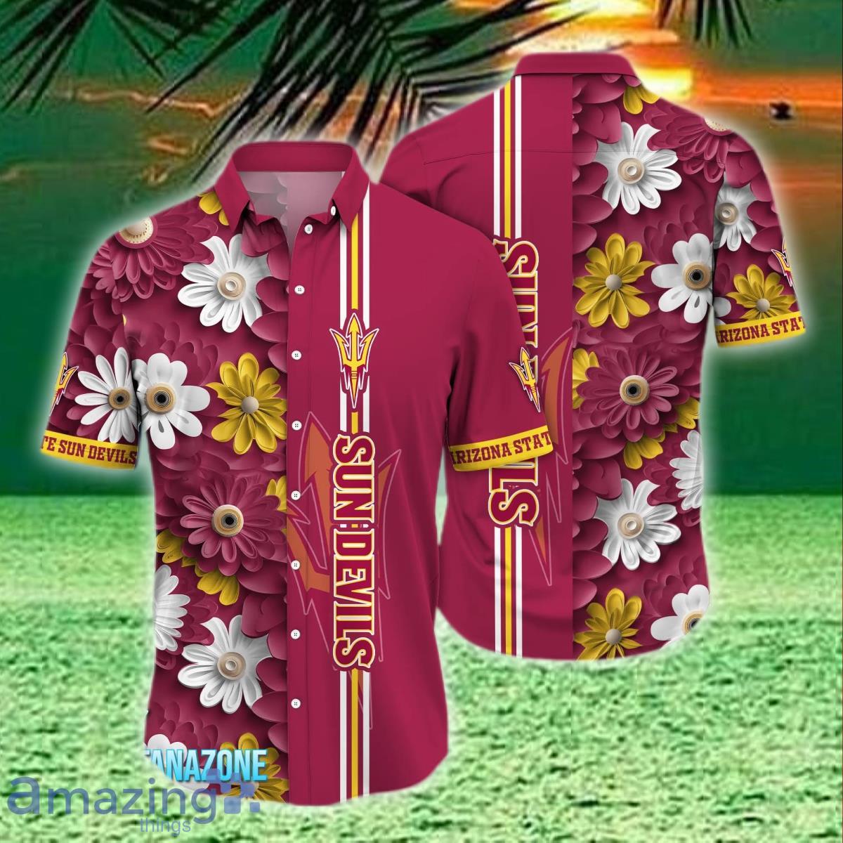 Arizona State Sun Devils Hawaii Shirt Style Gift For Men And Women image Arizona State Sun Devils Hawaii Shirt Style Gift For Men And Women Product Photo 1