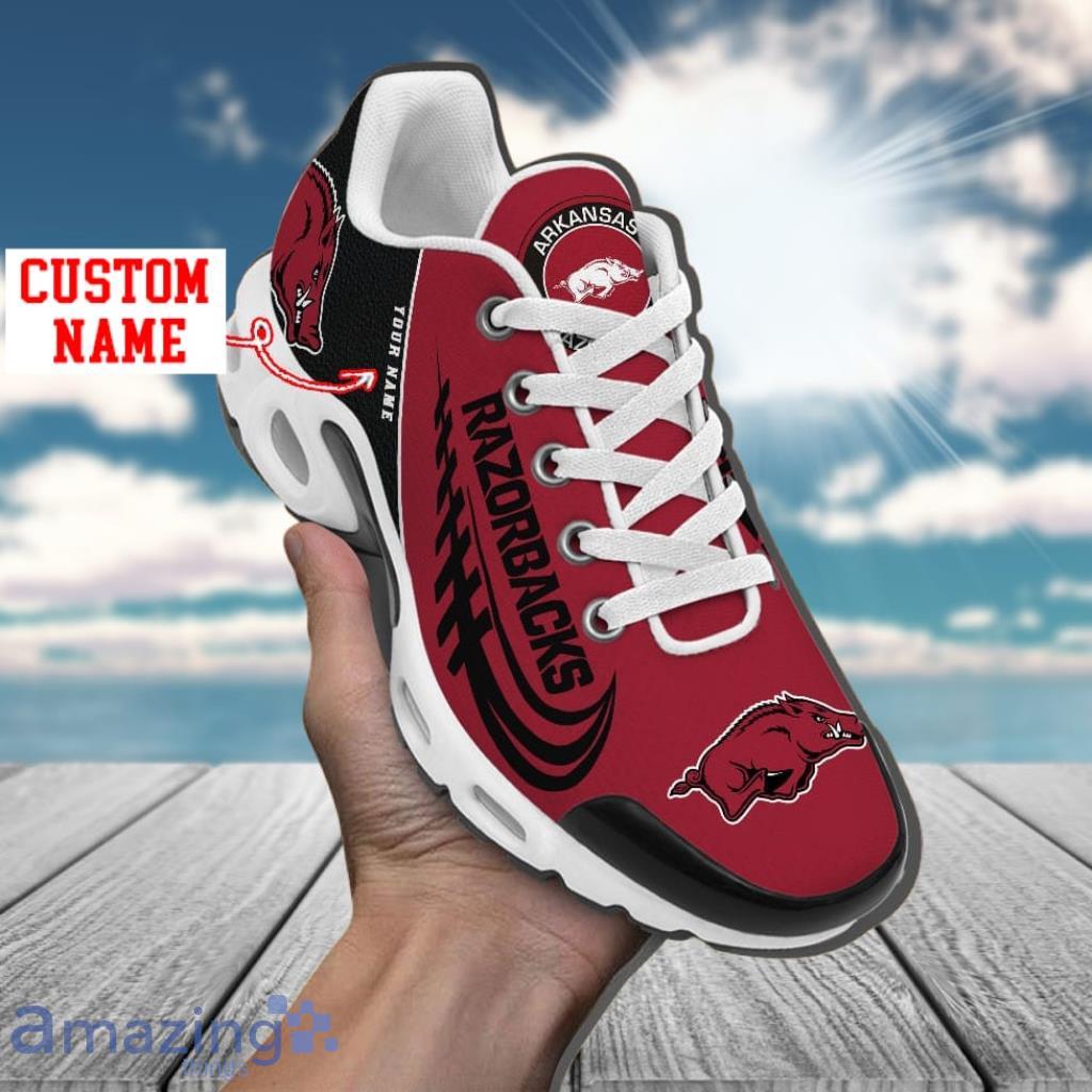 Arkansas Razorbacks Custom Name Air Cushion Sports Shoes Upgrade Your New Style image Arkansas Razorbacks Custom Name Air Cushion Sports Shoes Upgrade Your New Style Product Photo 1
