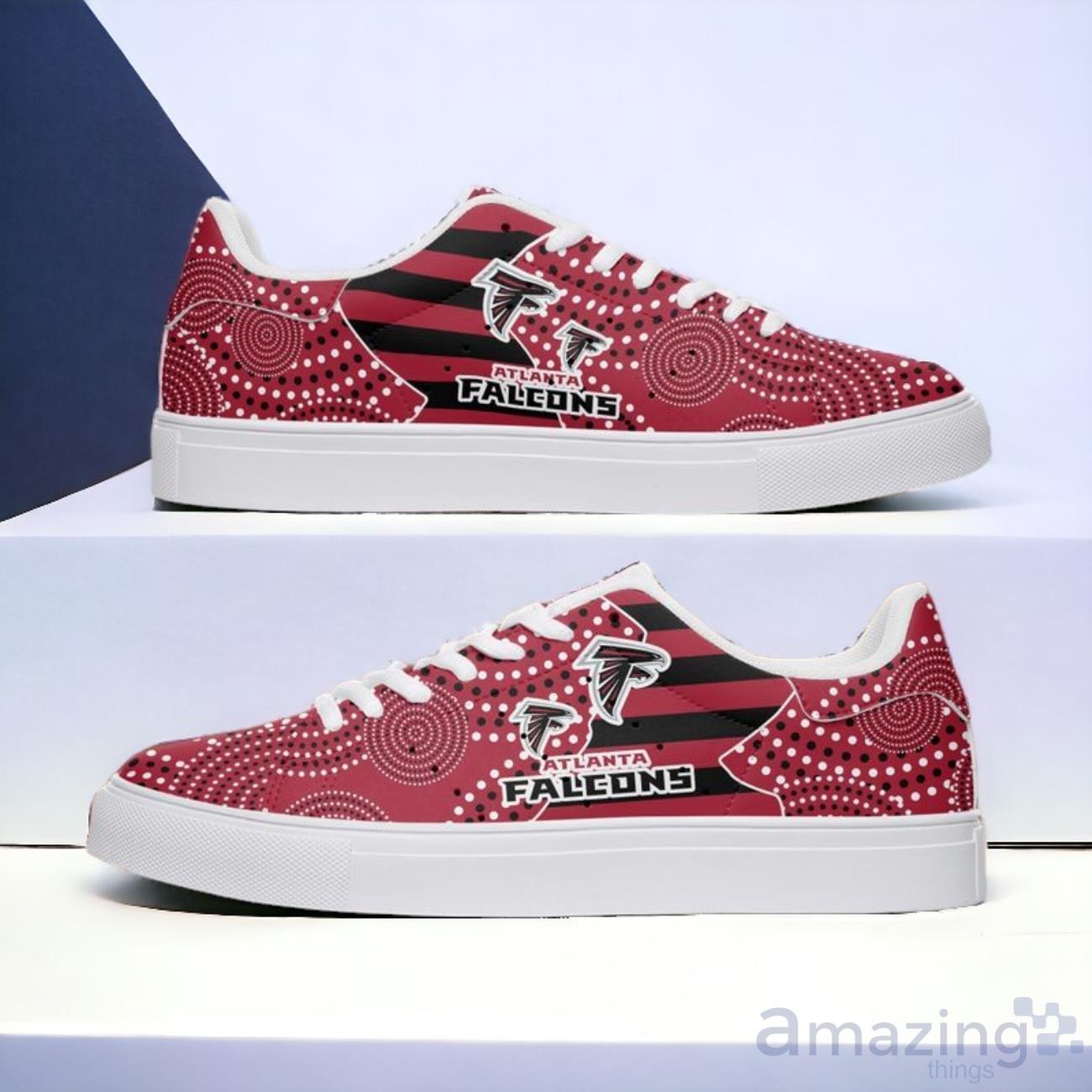 Atlanta Falcons Aboriginal Pattern Skate Shoes image Atlanta Falcons Aboriginal Pattern Skate Shoes Product Photo 1