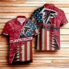 Atlanta Falcons American Flag Hawaiian Shirt 3D For Men Women