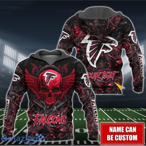 Atlanta Falcons NFL 3D Shirt Hoodie Custom Name For Fans Product Photo 2
