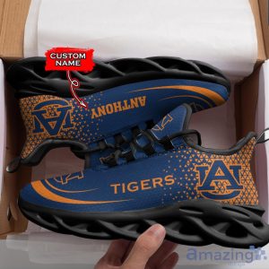 Auburn Tigers NCAA Max Soul Shoes Ideas Gift For Sport Fans Custom Name Product Photo 2