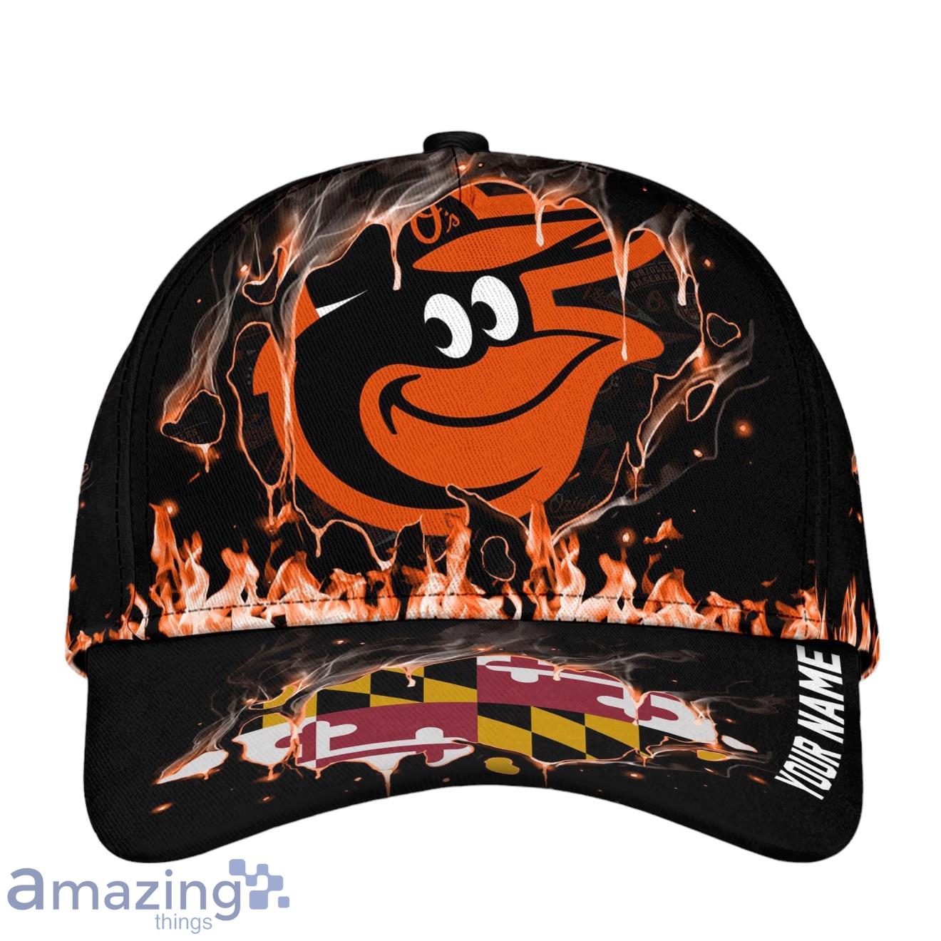 Baltimore Orioles 3D Exclusive Design Cap with Custom Name image Baltimore Orioles 3D Exclusive Design Cap with Custom Name Product Photo 1