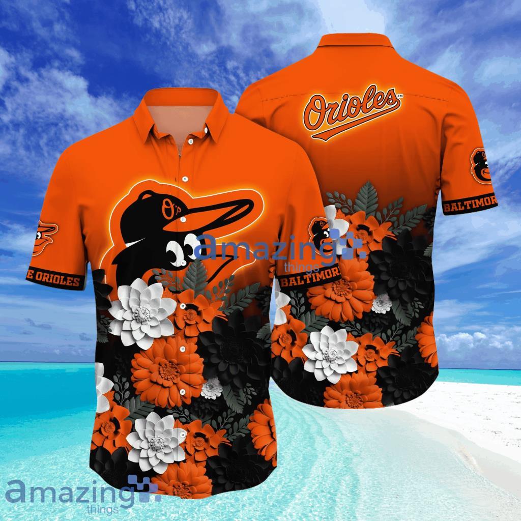 Baltimore Orioles MLB Flower Hawaii Shirt Multicolored Floral Patterns Style Hot Trending Summer Gifts For Picnics image Baltimore Orioles MLB Flower Hawaii Shirt Multicolored Floral Patterns Style Hot Trending Summer Gifts For Picnics Product Photo 1