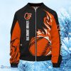 Baltimore Orioles MLB Orange Bomber Jacket Gift For Fans