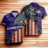 Baltimore Ravens American Flag Hawaiian Shirt 3D For Men Women
