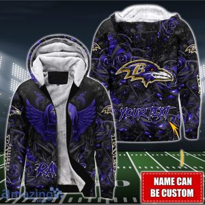 Baltimore Ravens NFL 3D Shirt Hoodie Custom Name For Fans Product Photo 1