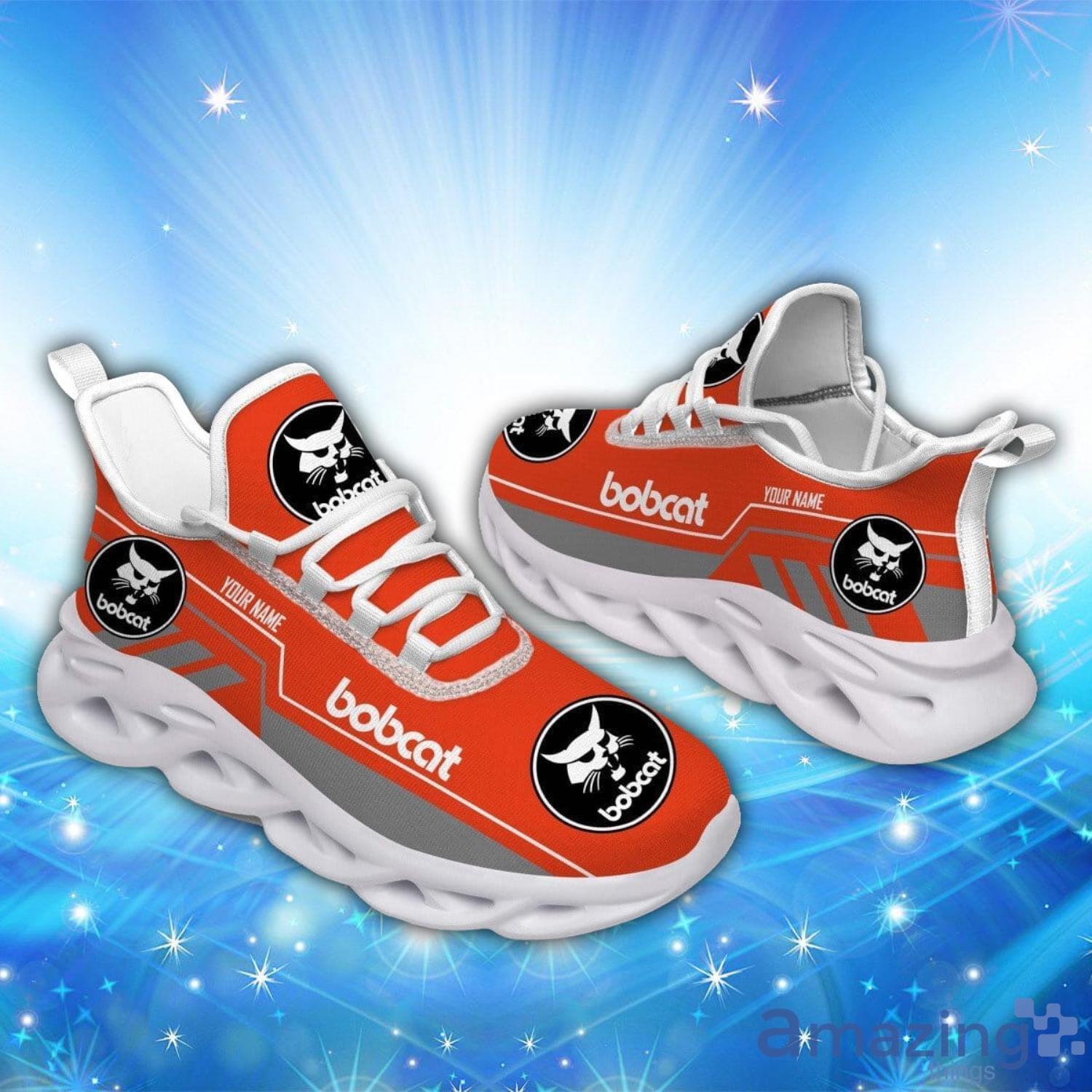 Bobcat Max Soul Shoes Custom Name Sneakers Car Lovers Gift image Bobcat Max Soul Shoes Custom Name Sneakers Car Lovers Gift Product Photo 1