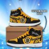 Boston Bruins Air Jordan Hightop Shoes Custom Name For Fans Limited Shoes