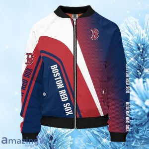 Boston Red Sox MLB Red Blue Bomber Jacket Gift For Fans Product Photo 1
