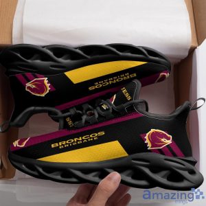 Brisbane Broncos Max Soul Shoes Ideas Gift For Sport Fans Product Photo 3