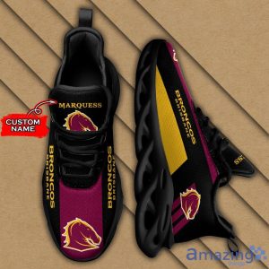 Brisbane Broncos Max Soul Shoes Ideas Gift For Sport Fans Product Photo 4