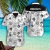 Brooklyn Nets Lily And Hibicus Flower Pattern Tropical Hawaiian Shirt Men Women Beach Shirt