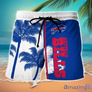 Buffalo Bills Hawaiian Shirt And Shorts Set Custom Name Summer Vacation Shirt NFL Fans Product Photo 2