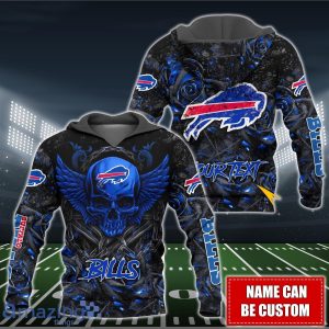 Buffalo Bills NFL 3D Shirt Hoodie Custom Name For Fans Product Photo 2