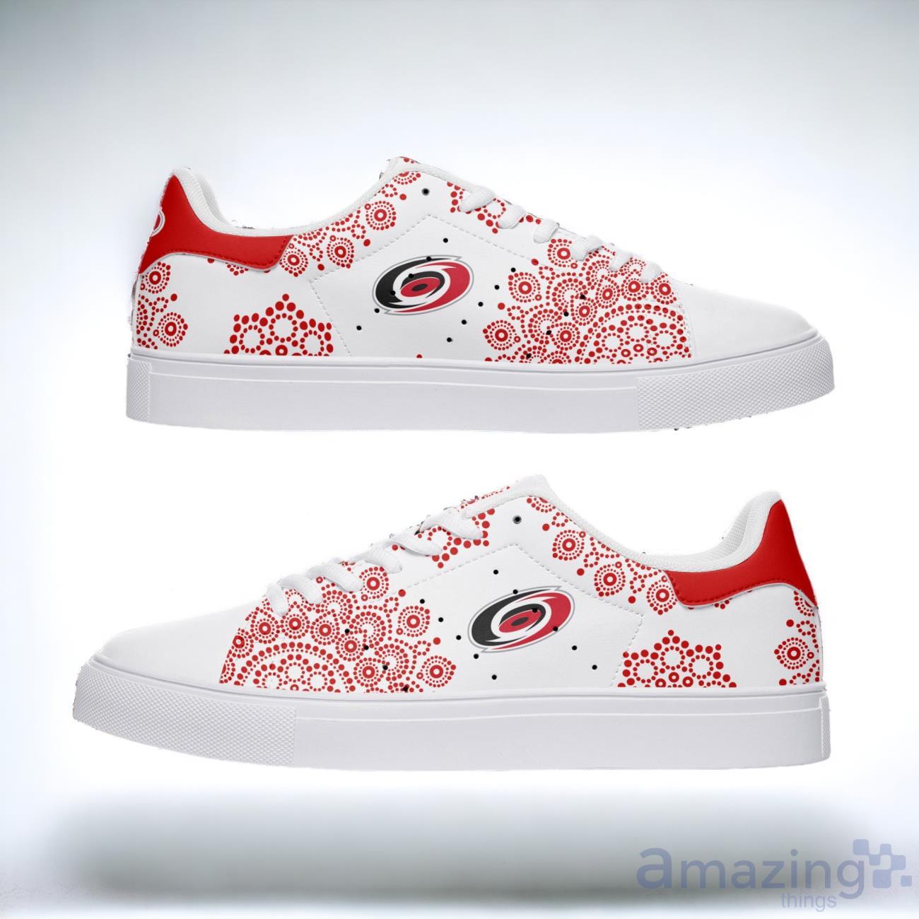 Carolina Hurricanes Mandala Design Skate Shoes For All Fans image Carolina Hurricanes Mandala Design Skate Shoes For All Fans Product Photo 1