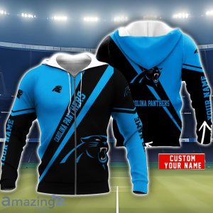 Carolina Panthers 3D Hoodie All Over Printed Personalized Name Limited Hoodie For Fans Product Photo 1