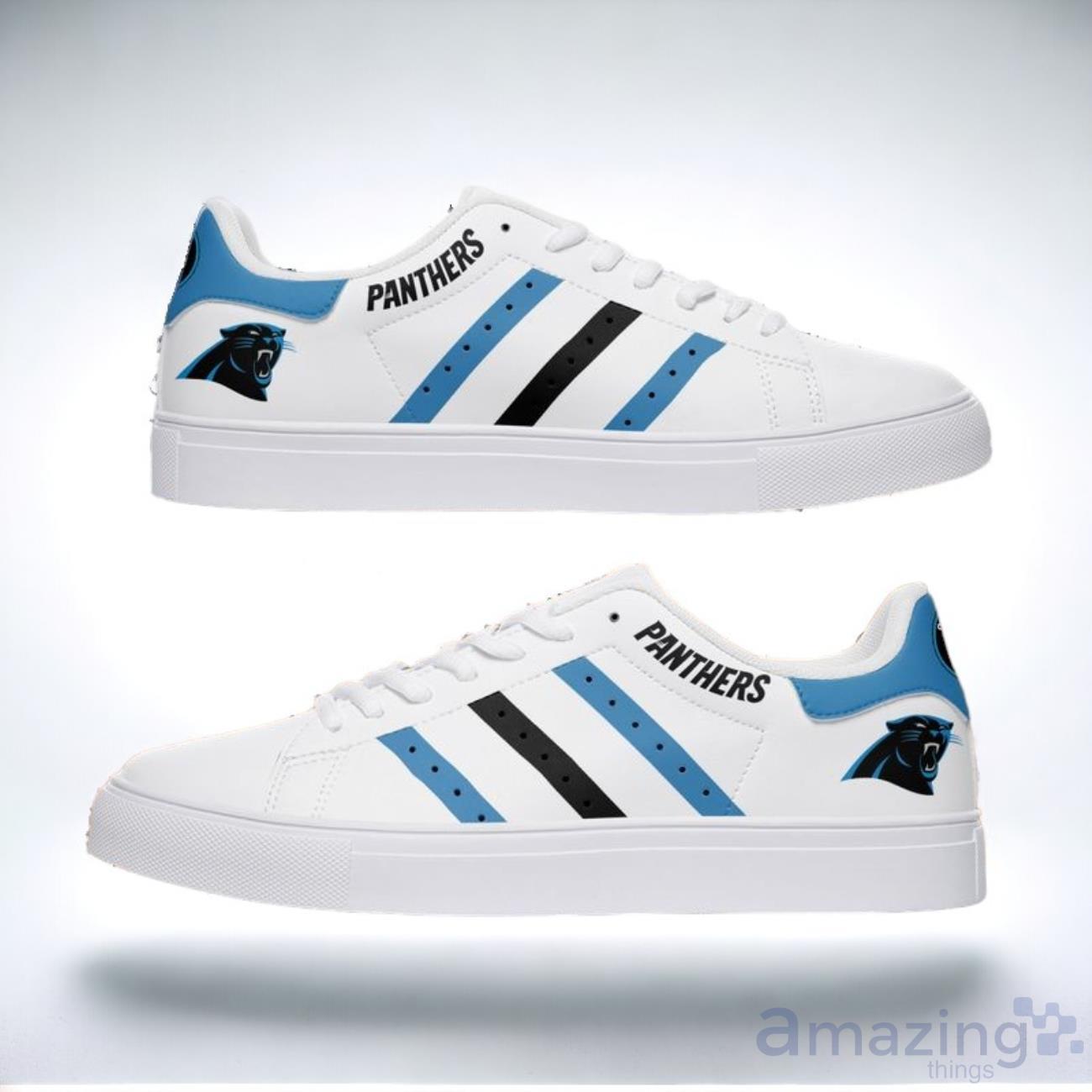 Carolina Panthers Limited Edition Skate Shoes For All Fans image Carolina Panthers Limited Edition Skate Shoes For All Fans Product Photo 1